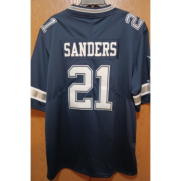 Deion Sanders (Nike)-(Cowboys)-(Jersey)-(Blue)-(Used)-(XL)-$100 - Picture 5 of 10